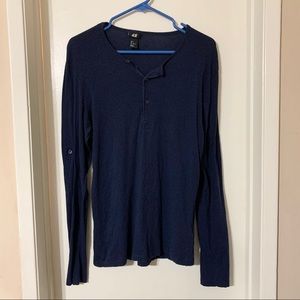 H&M Henley Longsleeves Shirt